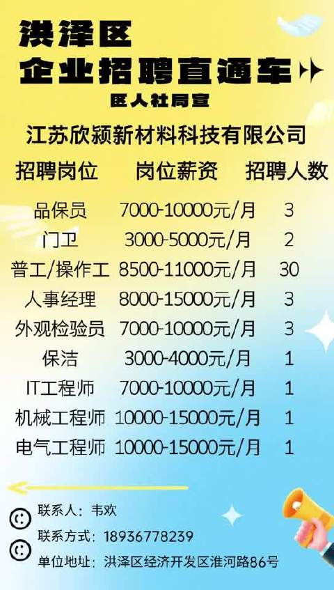 苏州唯亭金陵东路招工信息解析与最新动态